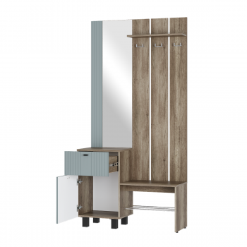 Прихожая Олива ПР-04 шарли бриз (БТС) в Ирбите - irbit.mebel-e96.ru