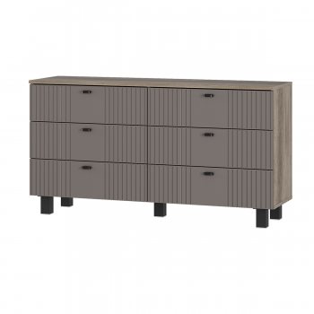 Комод Олива КМ-04 муссон софт (БТС) в Ирбите - irbit.mebel-e96.ru