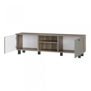 Тумба под ТВ Олива ТБ-09 эвкалипт софт (БТС) в Ирбите - irbit.mebel-e96.ru