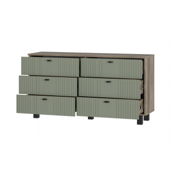 Комод Олива КМ-04 эквалипт софт (БТС) в Ирбите - irbit.mebel-e96.ru