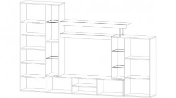 Стенка Онтарио (Лин) в Ирбите - irbit.mebel-e96.ru