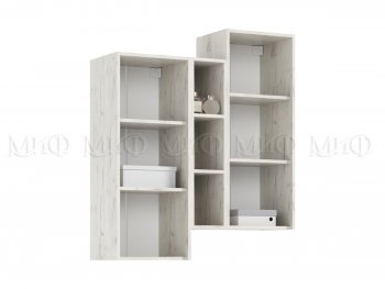 Стенка Оскар крафт белый/графит (Миф) в Ирбите - irbit.mebel-e96.ru