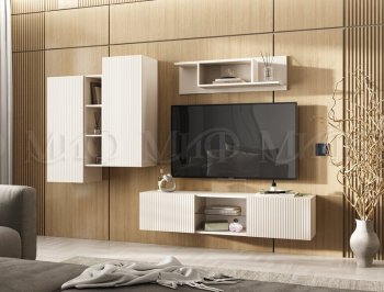 Стенка Оскар кашемир (Миф) в Ирбите - irbit.mebel-e96.ru