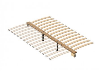 Кровать из массива Елена Белый Жемчуг (БМ) в Ирбите - irbit.mebel-e96.ru