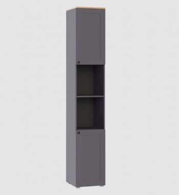 Стеллаж 16.427 Остин графит(Моби) в Ирбите - irbit.mebel-e96.ru