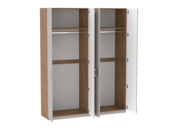 Шкаф 1800 мм 4-дверный Палермо (СБК) в Ирбите - irbit.mebel-e96.ru