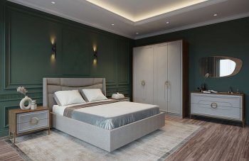 Спальный гарнитур Палермо модульный (СБК) в Ирбите - irbit.mebel-e96.ru