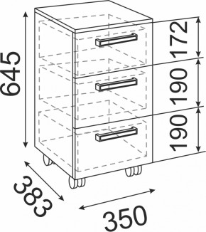 Подростковая мебель Волкер модульная (Риннер) в Ирбите - irbit.mebel-e96.ru