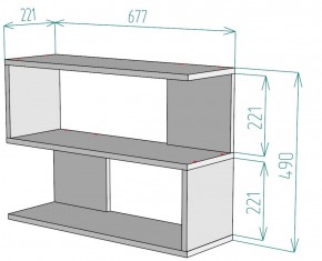 Полка S29 (Белый) в Ирбите - irbit.mebel-e96.ru