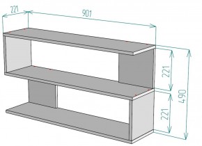 Полка S30 (ДМ) в Ирбите - irbit.mebel-e96.ru