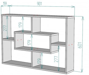 Полка S40 (Белый) в Ирбите - irbit.mebel-e96.ru