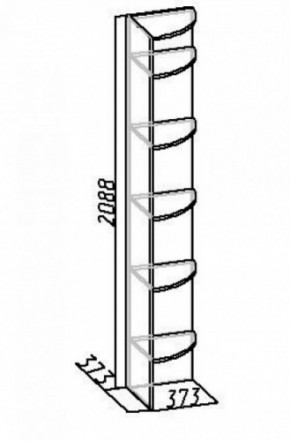 Полка угловая Комфорт 9 в Ирбите - irbit.mebel-e96.ru