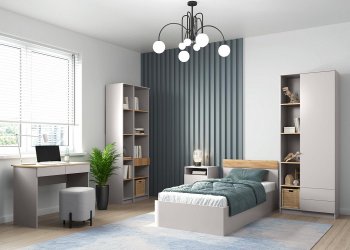 Набор детской мебели Прайм модульный (Олмеко) в Ирбите - irbit.mebel-e96.ru