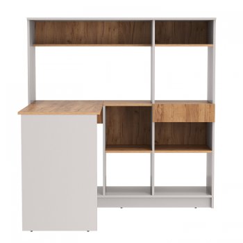 Стол письменный 89.11 Прайм угловой левый (Олмеко) в Ирбите - irbit.mebel-e96.ru