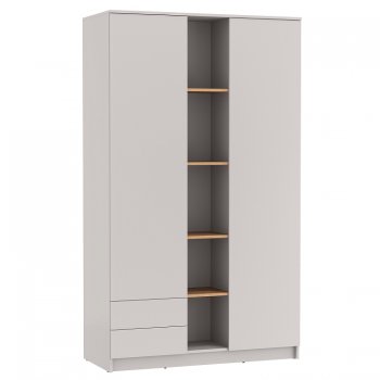 Шкаф 1200 мм для одежды 89.01 Прайм, кашемир (Олмеко) в Ирбите - irbit.mebel-e96.ru