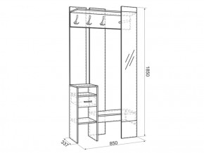 Прихожая Агата (Мебельсон) в Ирбите - irbit.mebel-e96.ru