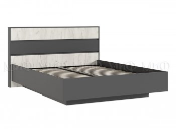 Кровать парящая Роджина графит/крафт белый (Миф) в Ирбите - irbit.mebel-e96.ru | фото