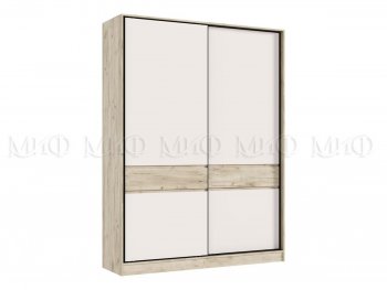 Шкаф-купе 1800 мм Роджина крафт серый/кашемир (Миф) в Ирбите - irbit.mebel-e96.ru