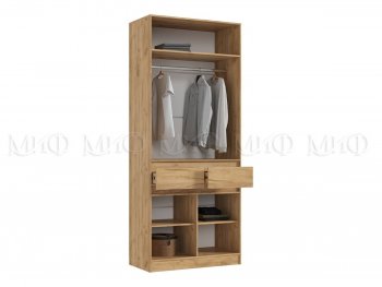 Шкаф 1000 мм Роджина крафт/изумруд (Миф) в Ирбите - irbit.mebel-e96.ru