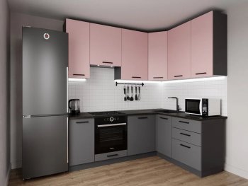 Угловой кухонный гарнитур Роза 2200*1600 мм Sanvut в Ирбите - irbit.mebel-e96.ru