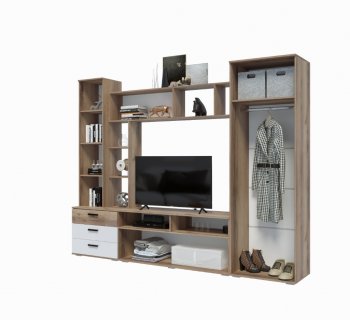 Стенка Крокус белый (Эра) в Ирбите - irbit.mebel-e96.ru