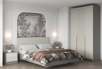Спальный гарнитур СЕлена модульный (Стиль) в Ирбите - irbit.mebel-e96.ru