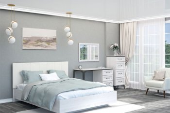 Спальный гарнитур Шарм модульный Ясень (Диал) в Ирбите - irbit.mebel-e96.ru