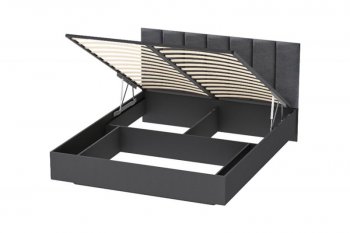 Кровать с подъемным механизмом Шарм (арт.031М1) Антрацит (Диал) в Ирбите - irbit.mebel-e96.ru