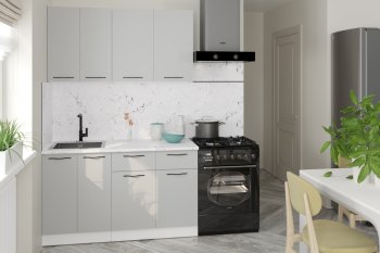 Кухонный гарнитур Шелли макси 1400 мм (Герда) в Ирбите - irbit.mebel-e96.ru