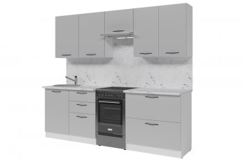 Кухонный гарнитур Шелли макси 2300 мм (Герда) в Ирбите - irbit.mebel-e96.ru