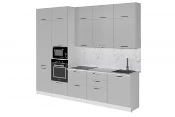 Кухонный гарнитур Шелли макси 3000 мм (Герда) в Ирбите - irbit.mebel-e96.ru