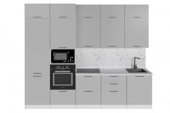Кухонный гарнитур Шелли макси 3000 мм (Герда) в Ирбите - irbit.mebel-e96.ru