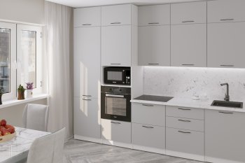 Кухонный гарнитур Шелли макси 3000 мм (Герда) в Ирбите - irbit.mebel-e96.ru