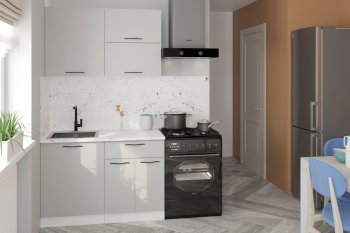 Кухонный гарнитур Шелли лайт 1200 мм (Герда) в Ирбите - irbit.mebel-e96.ru