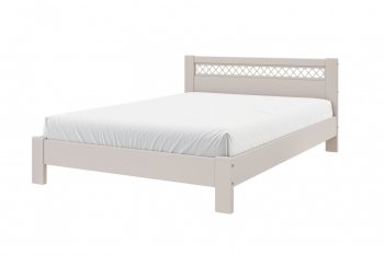 Кровать из массива Шейла льняной (БМ) в Ирбите - irbit.mebel-e96.ru