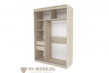 Шкаф-купе №25 1500 мм (СВ) в Ирбите - irbit.mebel-e96.ru