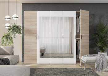 Шкаф распашной 5ств 2500 (Гор) в Ирбите - irbit.mebel-e96.ru