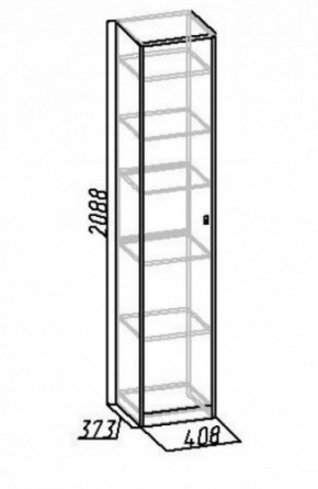 Шкаф для белья Комфорт 7 в Ирбите - irbit.mebel-e96.ru