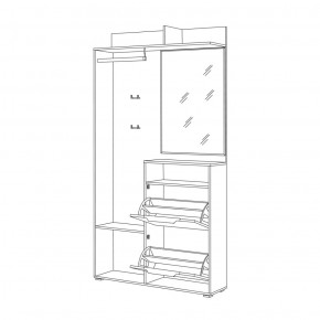 Шкаф комбинированный 10.13 Темпо в Ирбите - irbit.mebel-e96.ru