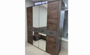 Шкаф 2000 мм КУБА ШР-4 (с зеркалом) (БМ) в Ирбите - irbit.mebel-e96.ru