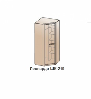 Шкаф ЛЕОНАРДО (ШК-219) Бодега белая в Ирбите - irbit.mebel-e96.ru | фото