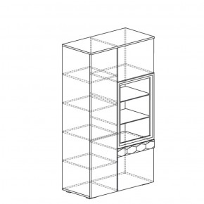 Шкаф многоцелевой Дели 62 (Яна) в Ирбите - irbit.mebel-e96.ru