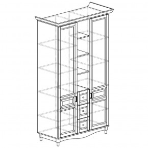 Шкаф многоцелевой Прованс 400 (Яна) в Ирбите - irbit.mebel-e96.ru