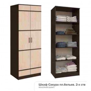 Шкаф пл.бельев.2-х ств.Сакура 800 мм (БТС) в Ирбите - irbit.mebel-e96.ru