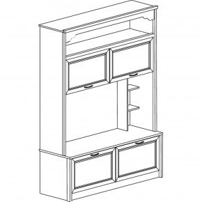 Шкаф под ТВ Флоренция 664 (Яна) в Ирбите - irbit.mebel-e96.ru