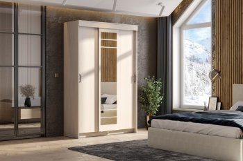 Шкаф-купе ШКП-7 1300 мм ясень анкор (СВ) в Ирбите - irbit.mebel-e96.ru