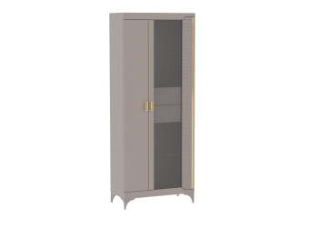 Пенал со стеклом широкий NEW Сиде Мокко (СБК) в Ирбите - irbit.mebel-e96.ru