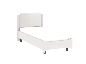 Кровать Сиде 900 мм Белый (СБК) в Ирбите - irbit.mebel-e96.ru