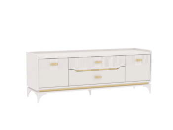 Тумба ТВ Сиде, Белый (СБК) в Ирбите - irbit.mebel-e96.ru