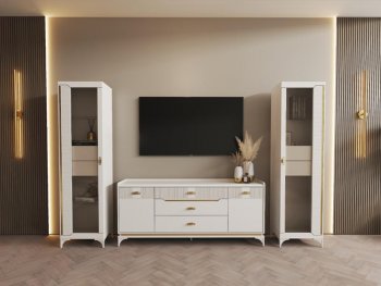 Стенка Сиде Белая (СБК) в Ирбите - irbit.mebel-e96.ru